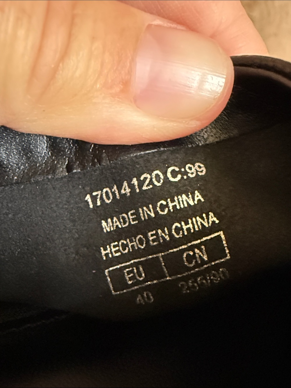 MANGO Leather Flat Shoes Ballerina - Picture 9 of 10